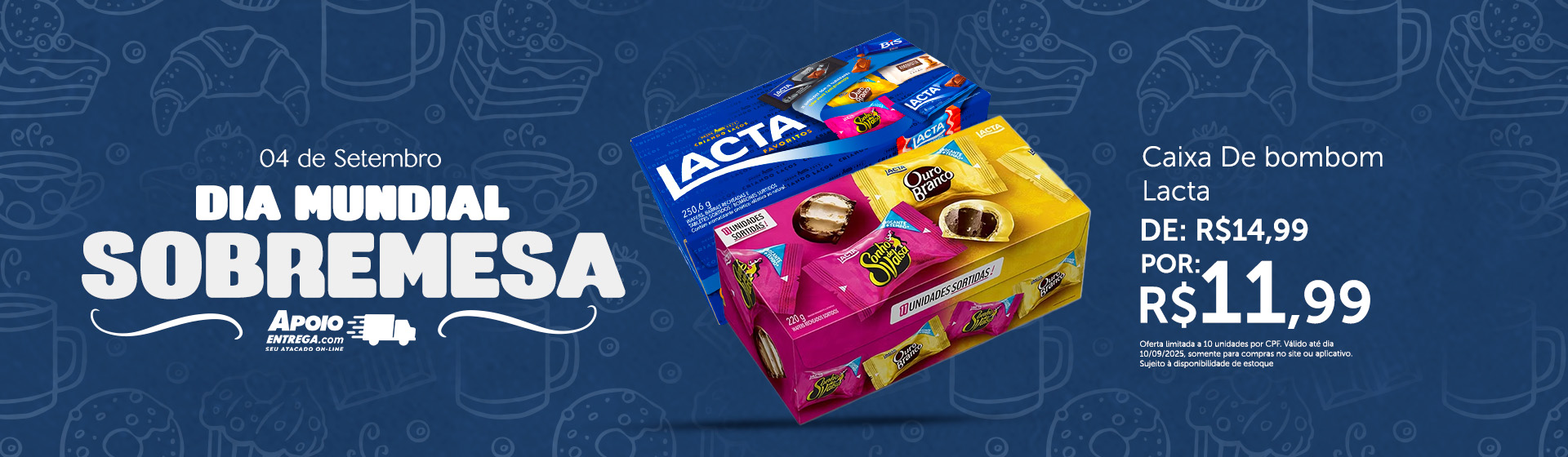 Mondelez - Dia 04 de Setembro Dia Mundial da Sobremesa 10/09